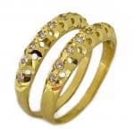 Conjunto de Aparadores em Ouro 18kts CJAP03