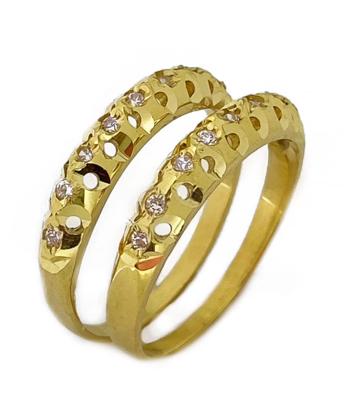 IMG_5773 Conjunto de Aparadores em Ouro 18kts CJAP03 - Imagem 1