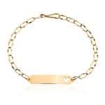 Pulseira Infantil em Ouro BX 416 PUIBX13