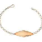 Pulseira Infantil em Ouro BX 416 PUIBX14