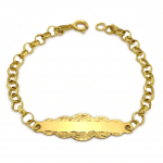 Pulseira Infantil em Ouro 18kts PUI16