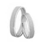Par de Alianças em Prata ALP52