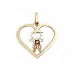 Pingente em Ouro BX 416 PINBX22
