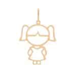 Pingente em Ouro BX 416 PINBX24