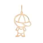 Pingente em Ouro BX 416 PINBX25