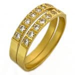 Conjunto de Aparadores em Ouro 18kts CJAP12