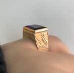 Anel em Ouro BX 416 INFANTIL ANIB07 - Imagem 3