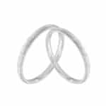 Par de Alianças em Prata ALP62