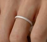 Par de Alianças em Prata ALP62 - Imagem 2