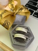 Par de Alianças em Prata ALP60 - Imagem 2