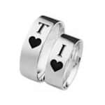 Par de Alianças em Prata ALP65