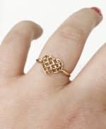 Anel em Ouro 18kts AN104 - Imagem 2