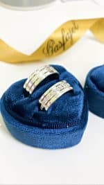 Par de Alianças em Prata ALP69 - Imagem 2