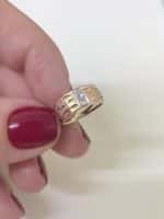 Anel em Ouro BX 416 INFANTIL ANIB10 - Imagem 2