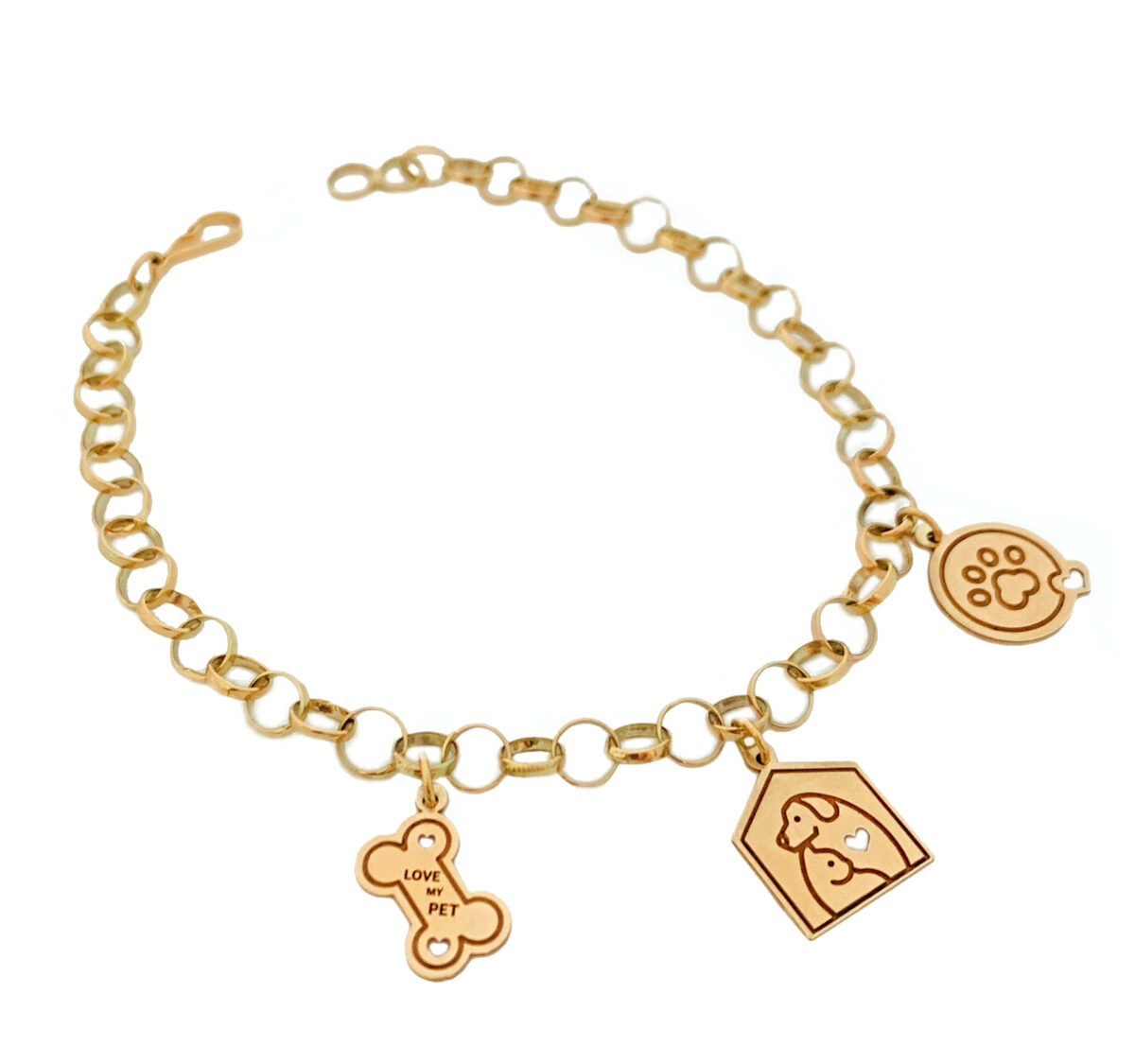 Pulseira em Ouro BX 416 PUBX09 - Imagem 1