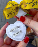 Par de Alianças em Prata ALP74 - Imagem 2