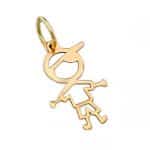 Pingente em Ouro BX 416 PINBX37