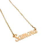 Gargantilha em Ouro BX 416 GOB07