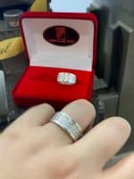 Par de Alianças em Prata ALP75 - Imagem 3