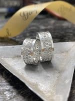 Par de Alianças em Prata ALP75 - Imagem 2