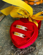 Par de Alianças em Ouro BX 416 ALB23 - Imagem 2