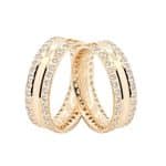 Par de Alianças em Ouro BX 416 ALB23