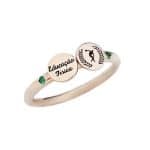 Anel de Formatura em Ouro BX 416 ANFBX15