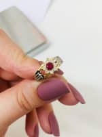 Anel de Formatura em Ouro 18kts ANF42 - Imagem 2