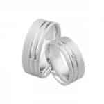 Par de Alianças em Prata ALP79