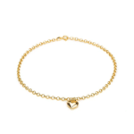 Tornozeleira em Ouro 18kts TO01