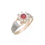 Anel de Formatura em Ouro BX 416 ANFBX16