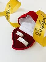 Par de Alianças em Prata ALP79 - Imagem 2