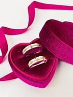 Par de Alianças em Prata ALP82 - Imagem 2