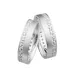 Par de Alianças em Prata ALP84