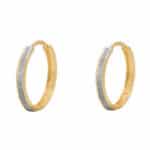 Par de Brincos 18kts BR110