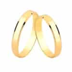 Par de Alianças em Ouro 18Kts A116