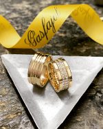 Par de Alianças em Ouro BX 416 ALB26 - Imagem 2