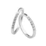 Par de Alianças em Prata ALP87