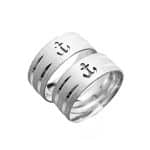 Par de Alianças em Prata ALP89