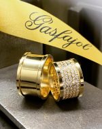 Par de Alianças em Ouro 18Kts A122 - Imagem 2