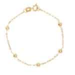 Pulseira Infantil em Ouro BX 416 PUIBX22