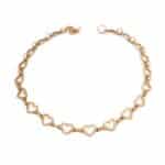 Tornozeleira em Ouro 10kts TO05