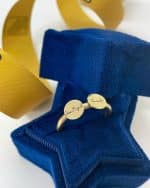 Anel em Ouro 18kts AN143 - Imagem 4