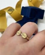 Anel em Ouro 18kts AN143 - Imagem 5