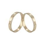 Par de Alianças em Ouro BX 416 ALB42