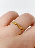 Anel em Ouro 18kts AN144 - Imagem 2