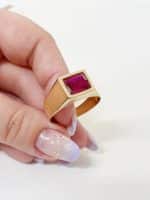 Anel em Ouro 18kts AN145 - Imagem 2