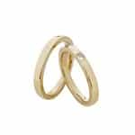 Par de Alianças em Ouro BX 416 ALB36