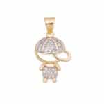 Pingente em Ouro BX 416 PINBX81