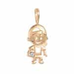 Pingente em Ouro BX 416 PINBX90